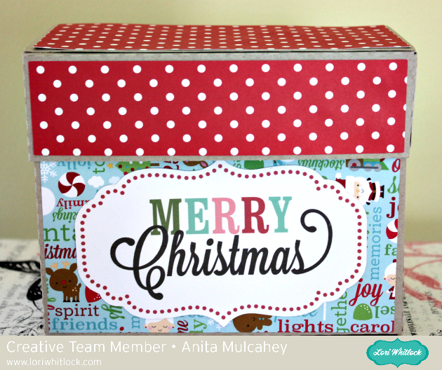 Christmas Recipe Card Box – Lori Whitlock