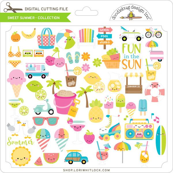 Download Doodlebug Design Cut File Feature Sweet Summer Lori Whitlock