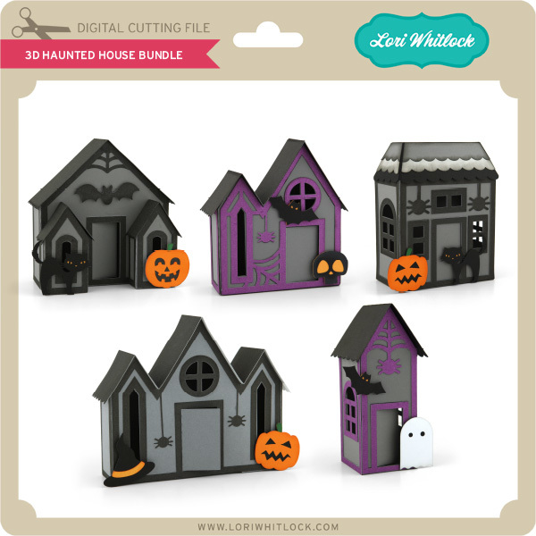 Very Very Not So Scary Autumn Paper Houses With Michelle Lori Whitlock