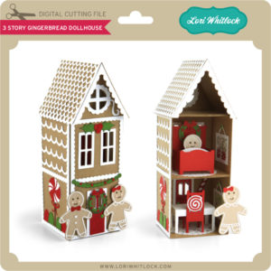 gingerbread dollhouse kit