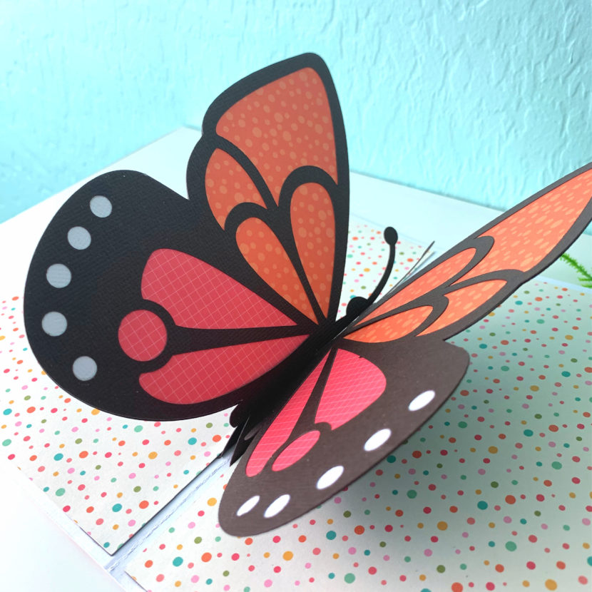 Pop Up Butterfly Card - Lori Whitlock