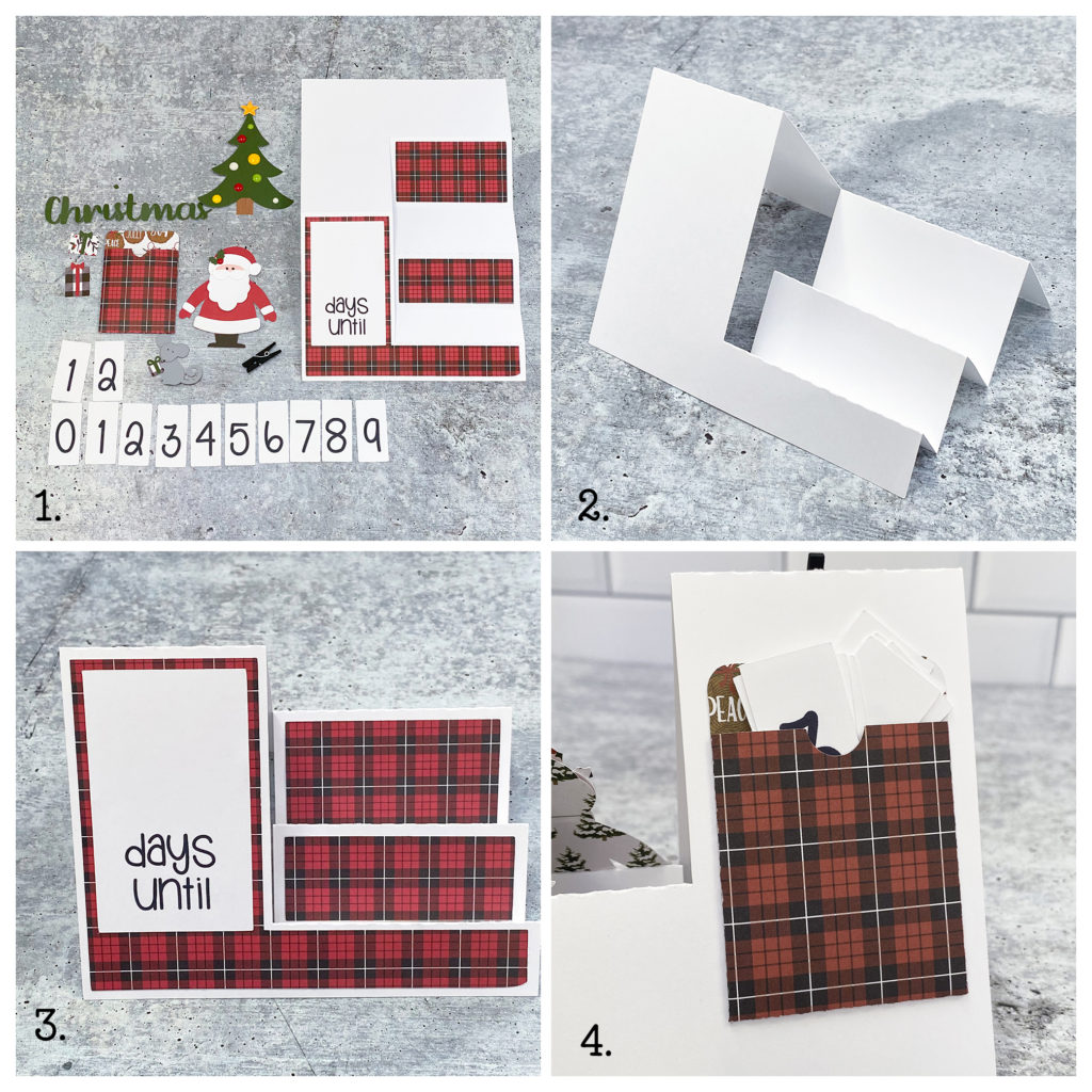 Christmas Countdown Step Card Tutorial – Lori Whitlock