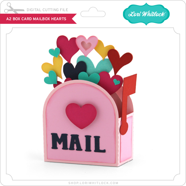 Lw A2 Box Card Mailbox Hearts Lori Whitlock